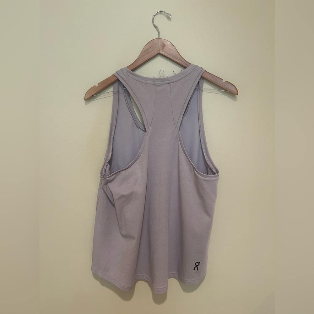 ON Focus Racerback Purple Tank Top Size Medium - Picture 2 of 7